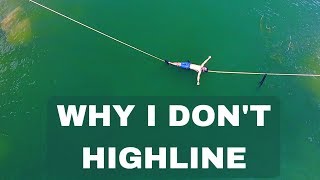 Why I Don't Highline | How to Deal With Social Pressure | Slacklining in Austin Texas
