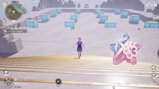 Infinity Nikki: Breezy Meadow Curio Domain Challenge | Jump onto the crystal blocks screenshot 1