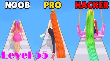 Hair Challenge in Best Result Gameplay iOS, Android Update All Trailers Game Mobile Level 55