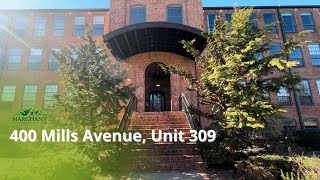 Discover the Perfect Rental: 400 Mills Ave, Unit 309 in Greenville