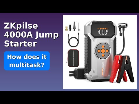 REVIEW (2026): ZKpilse 4000A Jump Starter. ESSENTIAL details