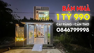 (ĐÃ BÁN) Nhà Giá Rẻ Cách Chợ Cái Răng 4Km | Nhà Bán Cần Thơ
