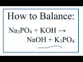 Balancing Chemical Equations Concepts