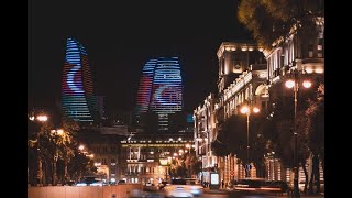 Тёплый Январь по Ночному Баку; Карантин!