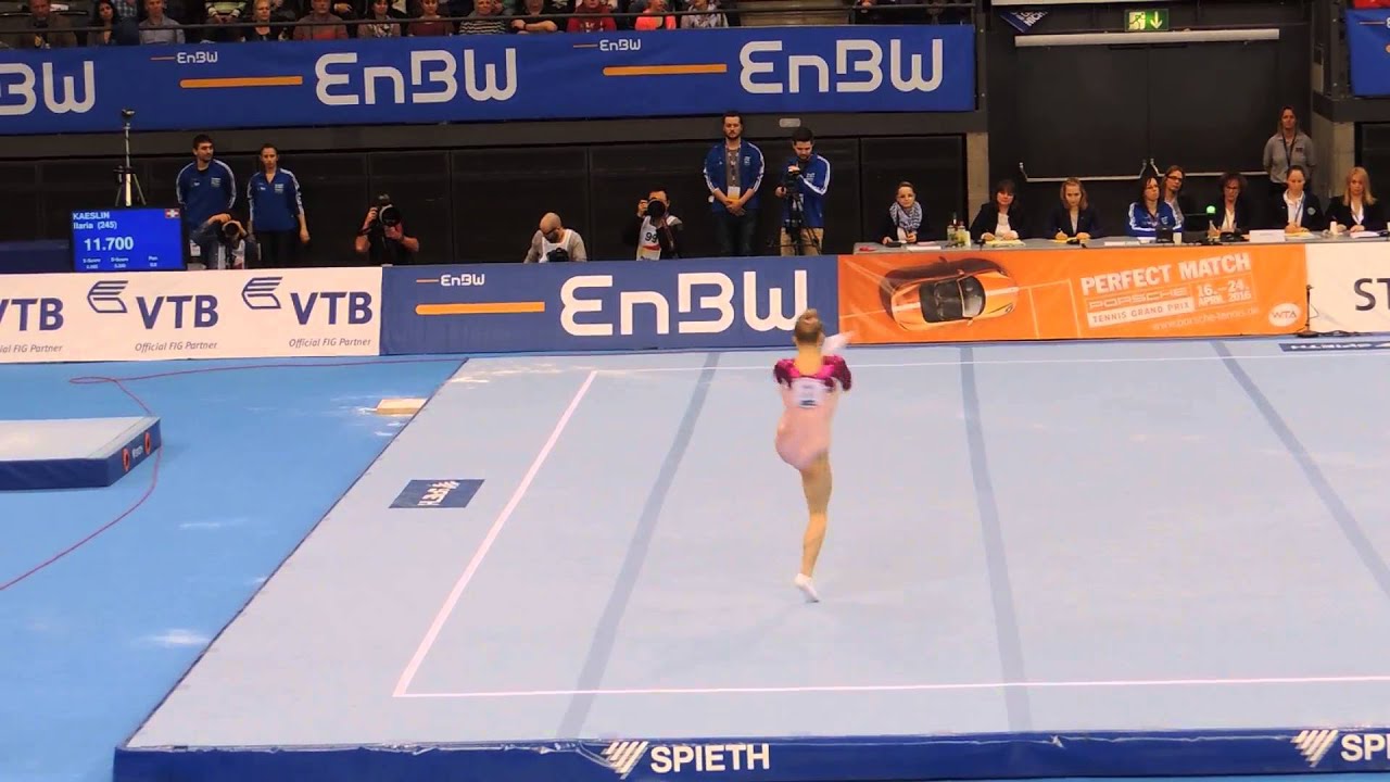 Angelina Melnikova (RUS) Floor - DTB-Pokal 2016 - Team Challenge Finale