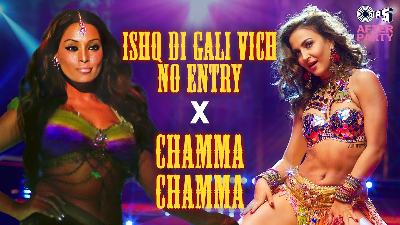 Ishq Di Gali Vich No Entry X Chamma Chamma | Bollywood Party Songs | Dance Hit Songs | Hindi Gane