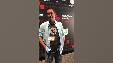 Epic Games Technical Product Manager Andy Blondin at Zero Density booth during NAB Show 2018