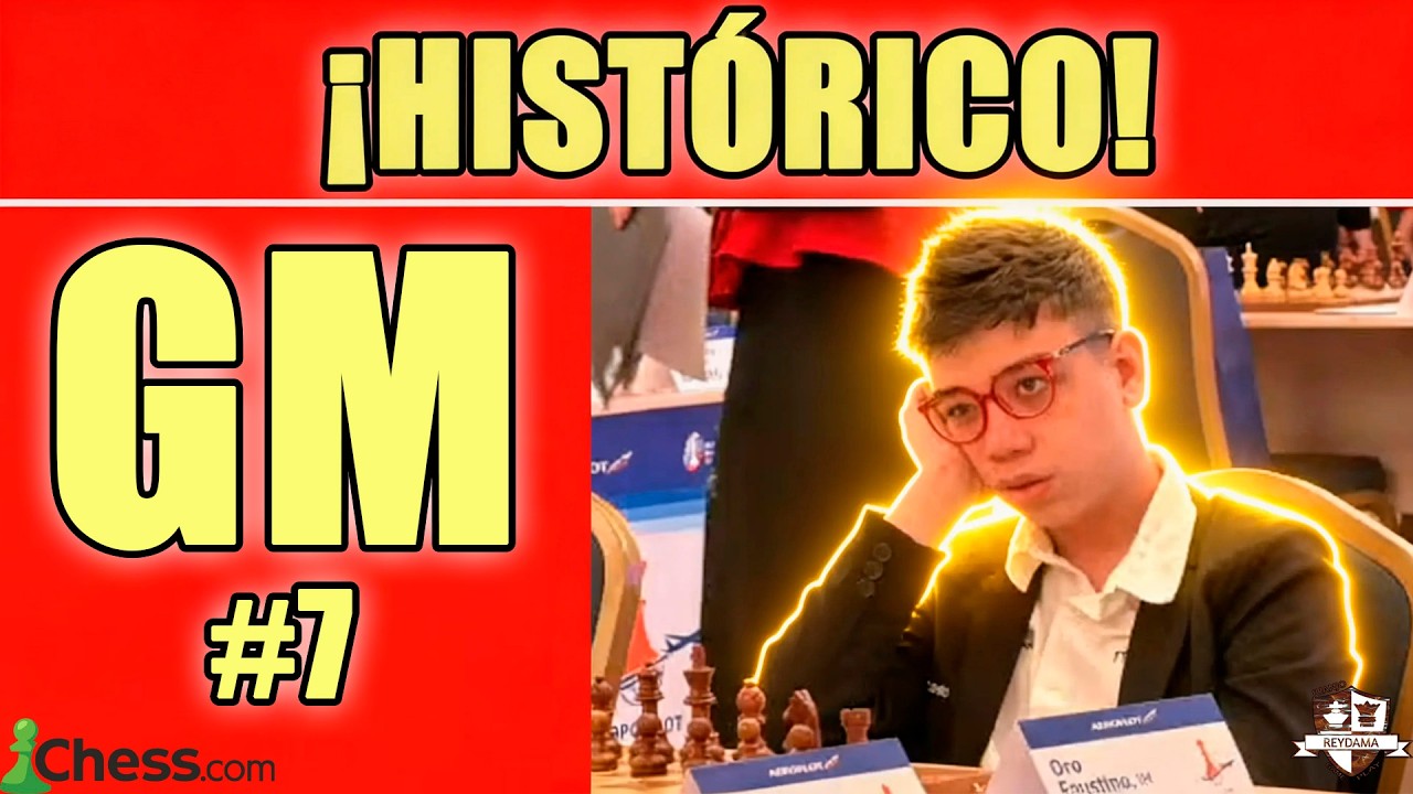 Faustino Oro Por el Hito Histórico GRAN MAESTRO #7