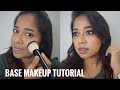 How i do my base makeup  flawless base tutorial