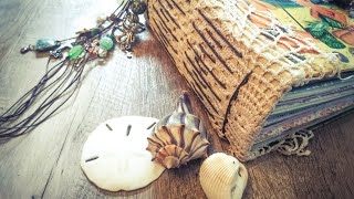 Water Water Everywhere | SOLD | Beach-Themed Junk Journal | Flip Through
