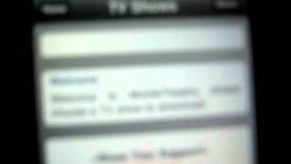How To Get Free Movies And T.V Show On A ipod touch or iphone Without A Jailbreak (2011) screenshot 4