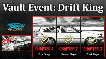 NFS No Limits | Vault Event | Drift King - Toyota AE86 Trueno | All 3 Chapters
