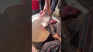 Exclusive beef cutting experience by best knife #shorts #reels #amazing #skills