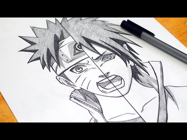 Drawing of little Sasuke Uchiha from the anime Naruto 🌀 : r/AnimeSketch