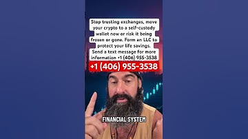 Set up your LLC and web3 wallet, get your crypto off exchange and cold wallet #xrp #bitcoin #crypto