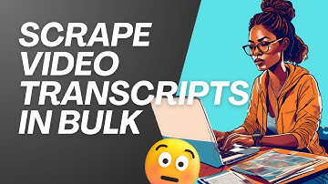Easy Way to Extract YouTube Video Transcripts in Bulk (with Apify for free)