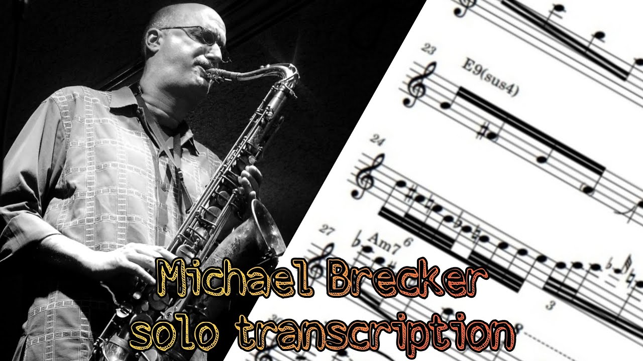Michael Brecker "Thieves In The Temple" Solo Transcription