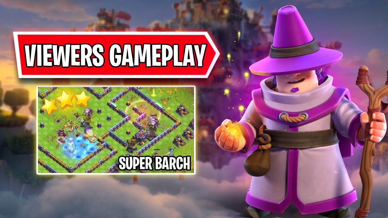 Epic Superbarch Strategy in Clash of Clans: A Subscriber's Gameplay!