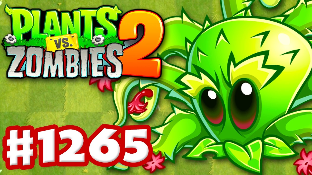 パワーストーン② THORN WHIP! New Plant! - Plants vs. Zombies 2 - Gameplay