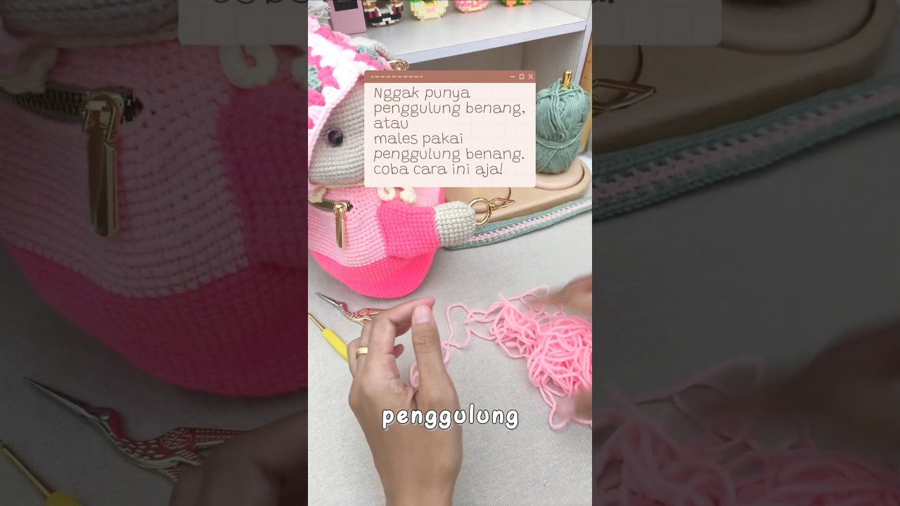 jurus menggulung benang cepat