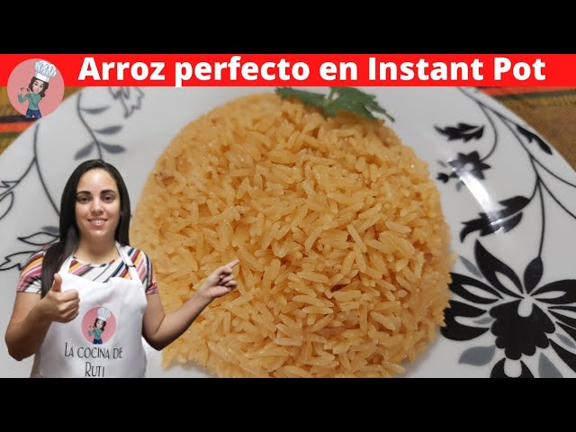 CÓMO HACER ARROZ EN LA INSTANT POT!/ARROZ RÁPIDO Y DELICIOSO EN LA