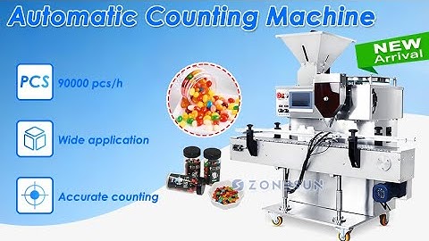 ZONESUN ZS-ASL2 Automatic Capsule Counting Filling Machine