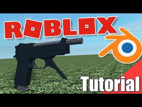 How To Make A Low Poly Gun In Roblox From Blender Old Blender Youtube - build your own armor and weapons roblox classic roblox