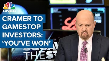 Jim Cramer tells investors to take home run and sell GameStop: 