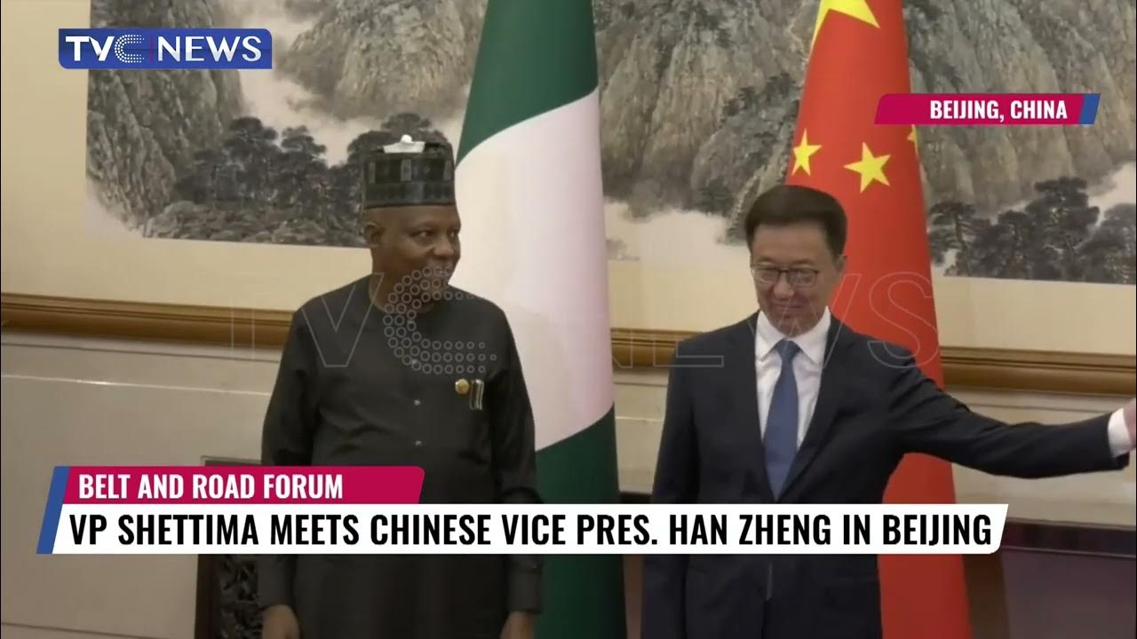 Vice President Shettima Meets Chines Vice President Han Zheng In Beljing