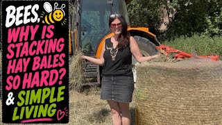 Why Is Stacking Hay Bales So Hard
