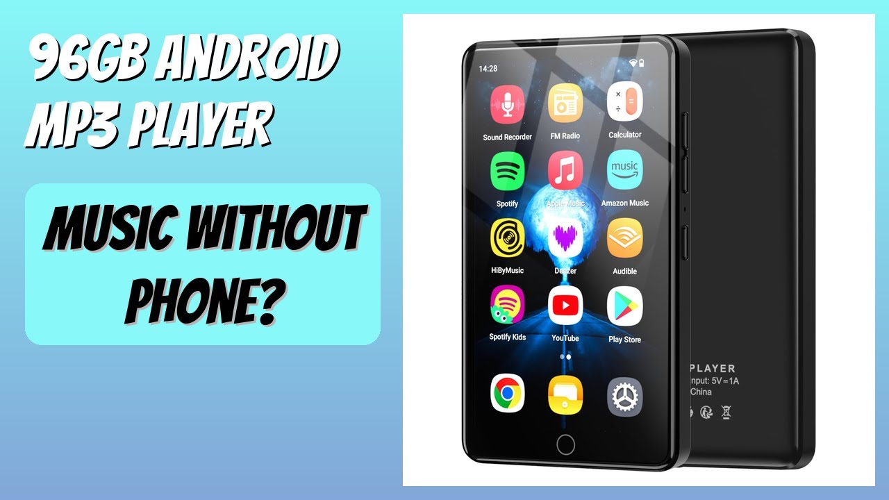 Android Mp3 REVIEW (2026): 96GB Android MP3 Player. Features - YouTube