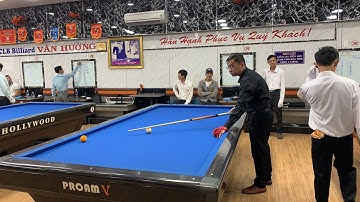 Văn Dương (KG Xanh) vs Thanh Hậu (Hữu Tính) - Giải bida 3 băng CLB Văn Hưởng năm 2021