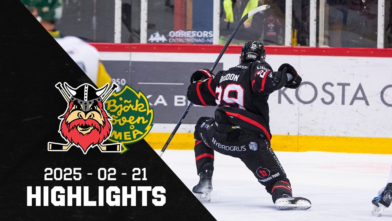 Highlights: Nybro Vikings - IF Björklöven (5-3)