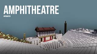 Building A Greek AMPHITHEATRE In Minecraft (Polis pt. 3)