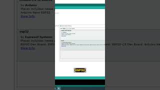 How to install and program ESP32 in the Arduino IDE