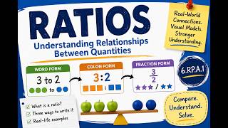 Ratios - Understanding Relationships Between Quantities