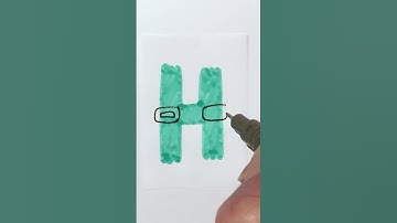 DRAWING ALPHABET LORE H ✍️ | Quick And Easy Doodle Ideas | How To Draw Alphabet Lore Characters