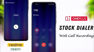 ONEPLUS DIALER with Call Recording for OnePlus Device | OnePlus Dialer App Working for OxygenOS 13