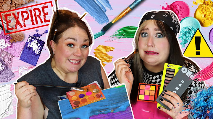 On fait de l’art avec DU VIEUX MAQUILLAGE EXPIRÉ 🎨💄 |  2FILLESORDINAIRES