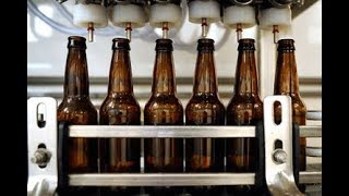 automatic bottles filling