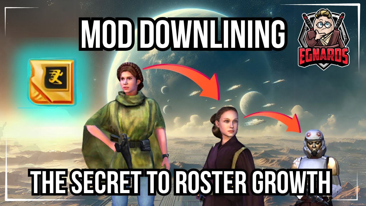 Creating a Mod Funnel in SWGOH to Supercharge your roster