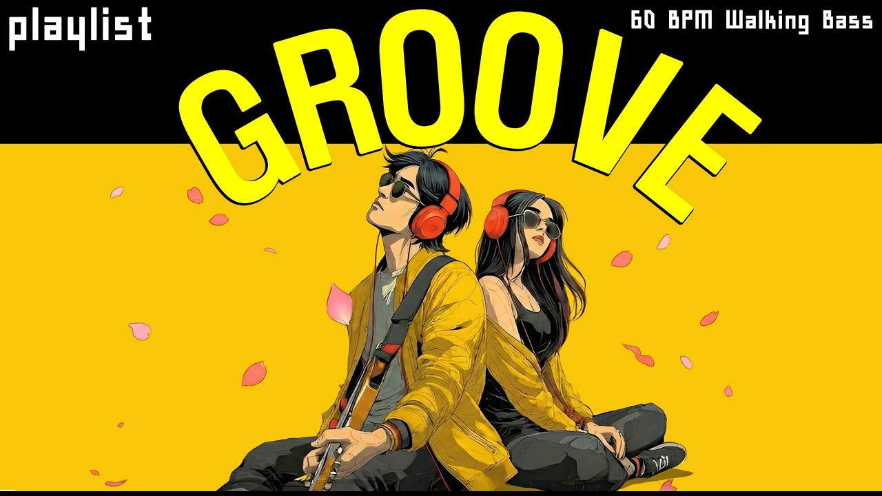 60BPM 시티팝 플레이리스트 🌸 밤벚꽃 😎Mellow Groove | 공부·카페·노동요·드라이브 BGM (중간광고 없음) | 기분좋은 일상🎧