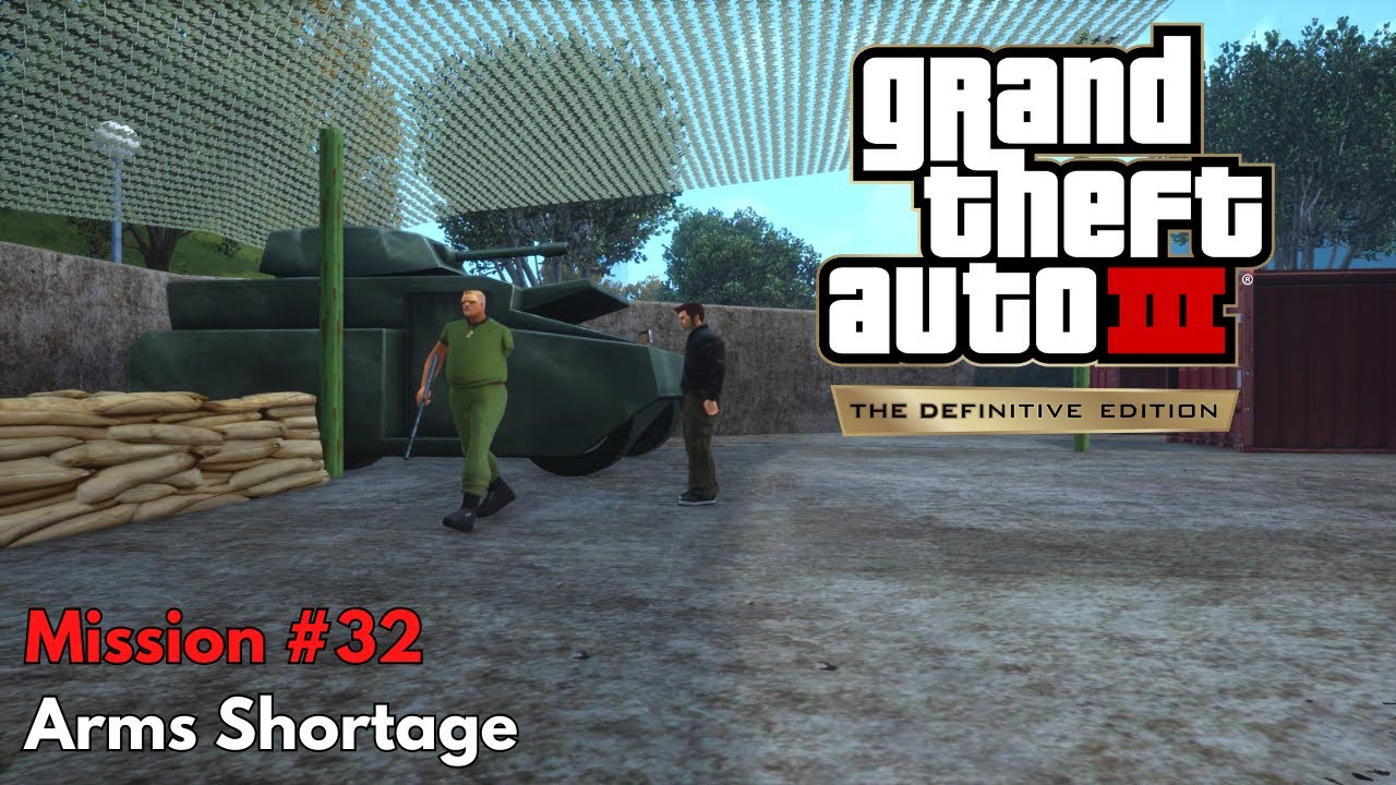 GTA III: The Definitive Edition (PC) - Mission #32 - Arms Shortage