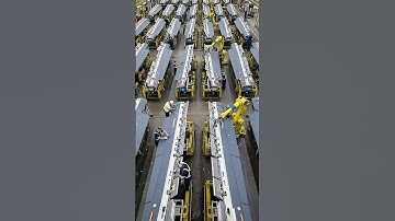 Robots building future components! Precision #robotics #factory #automation #shorts #trendingnow