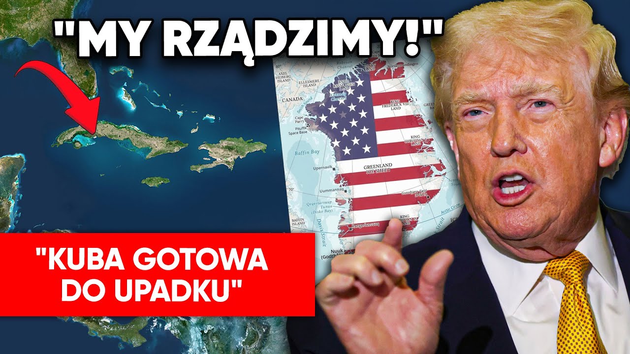 Grenlandia i Kuba następne? Trump: Potrzebujemy jej, absolutnie