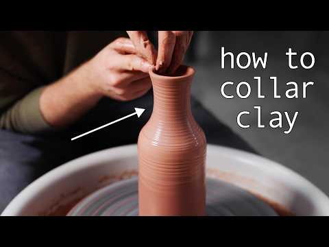 Video thumbnail for Florian Gadsby&rsquo;s beginner guide to collaring clay in on the potter&rsquo;s wheel