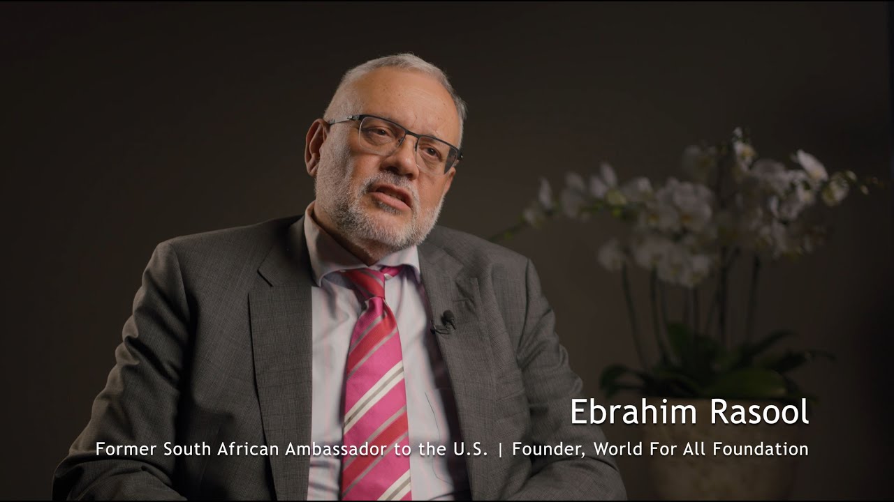 Ibrar Rasool Ebrahim Rasool at the G20 Interfaith Forum - YouTube