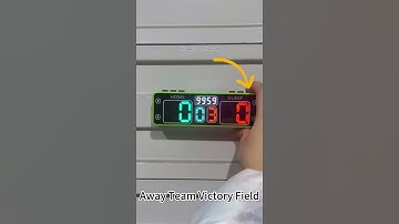 v30a 10-digit electronic scoreboard