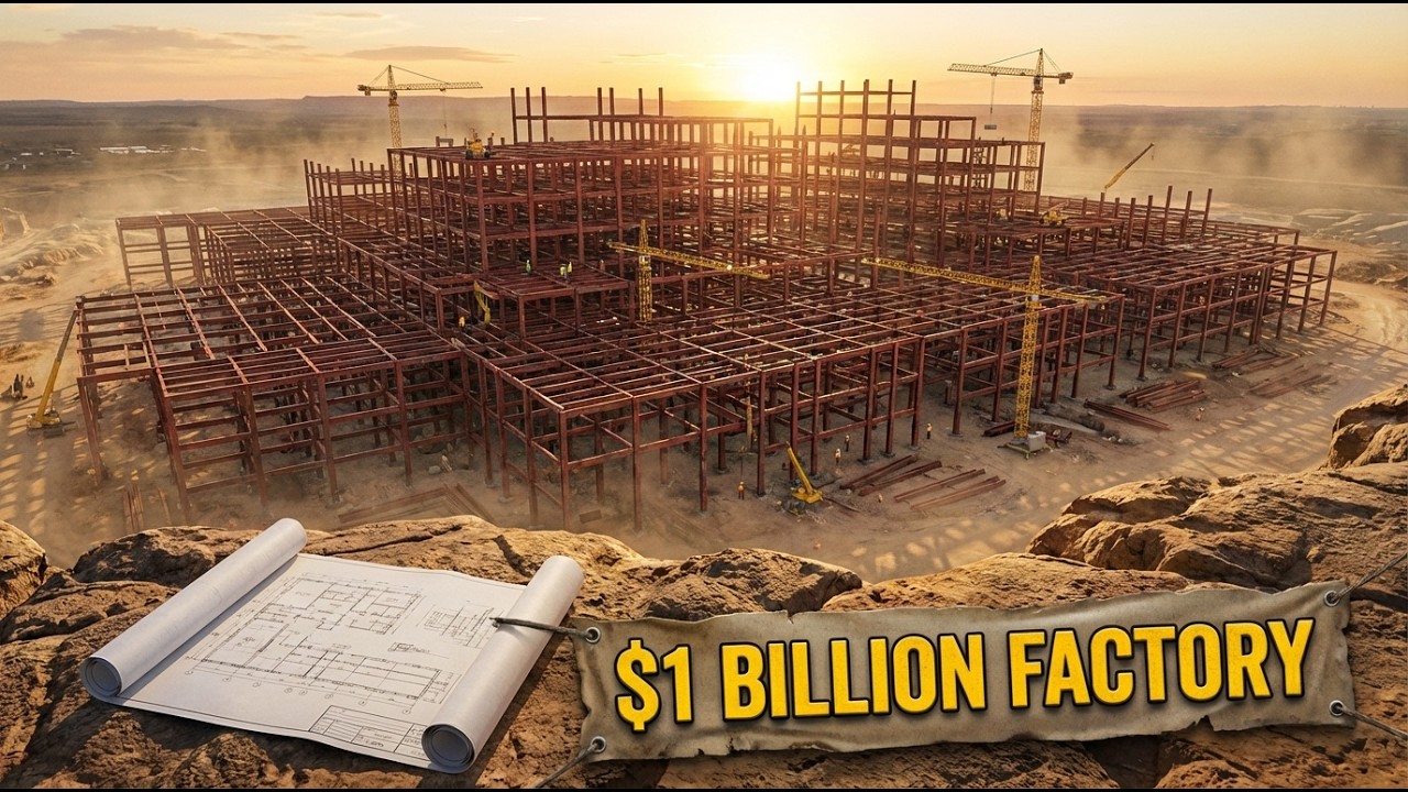 Megastructures: Building the Ultimate Fighter Jet Factory