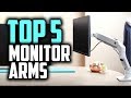 Best Monitor Arms in 2019 | For Comfortable Gaming & Working Sessions!